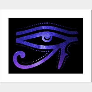 Cosmic Eye Of RA Egyptian Hieroglyph Posters and Art